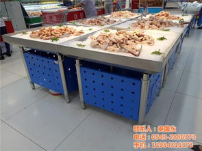 鑫琪厨业海鲜冷冻展示台 奎屯水产品加工的视觉与品质之选
